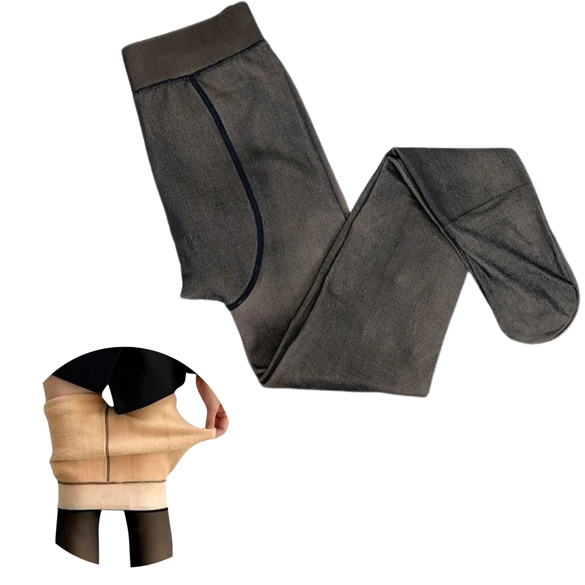 meia calca - Meia Calça Peluciada